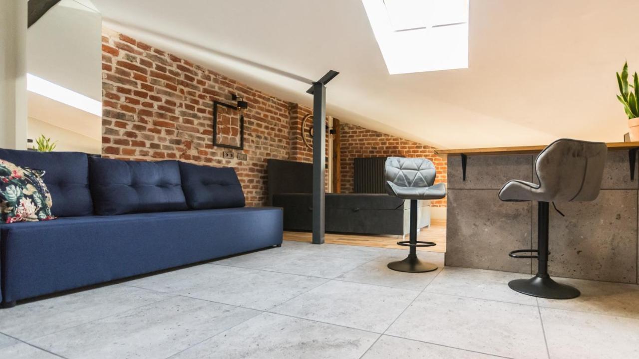 Apartamenty Fabrykanta Ksiezy Mlyn Łódź Eksteriør billede