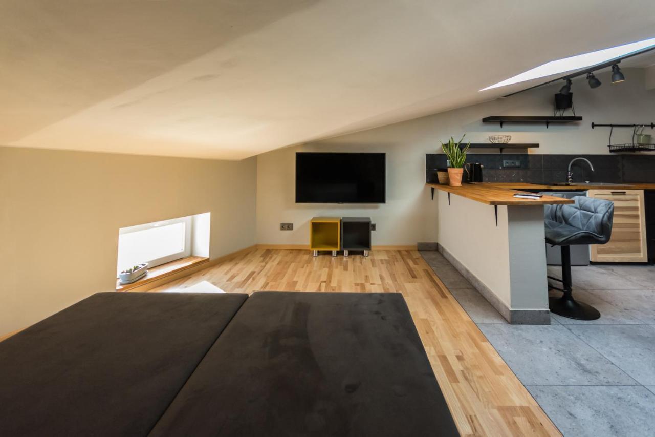 Apartamenty Fabrykanta Ksiezy Mlyn Łódź Eksteriør billede