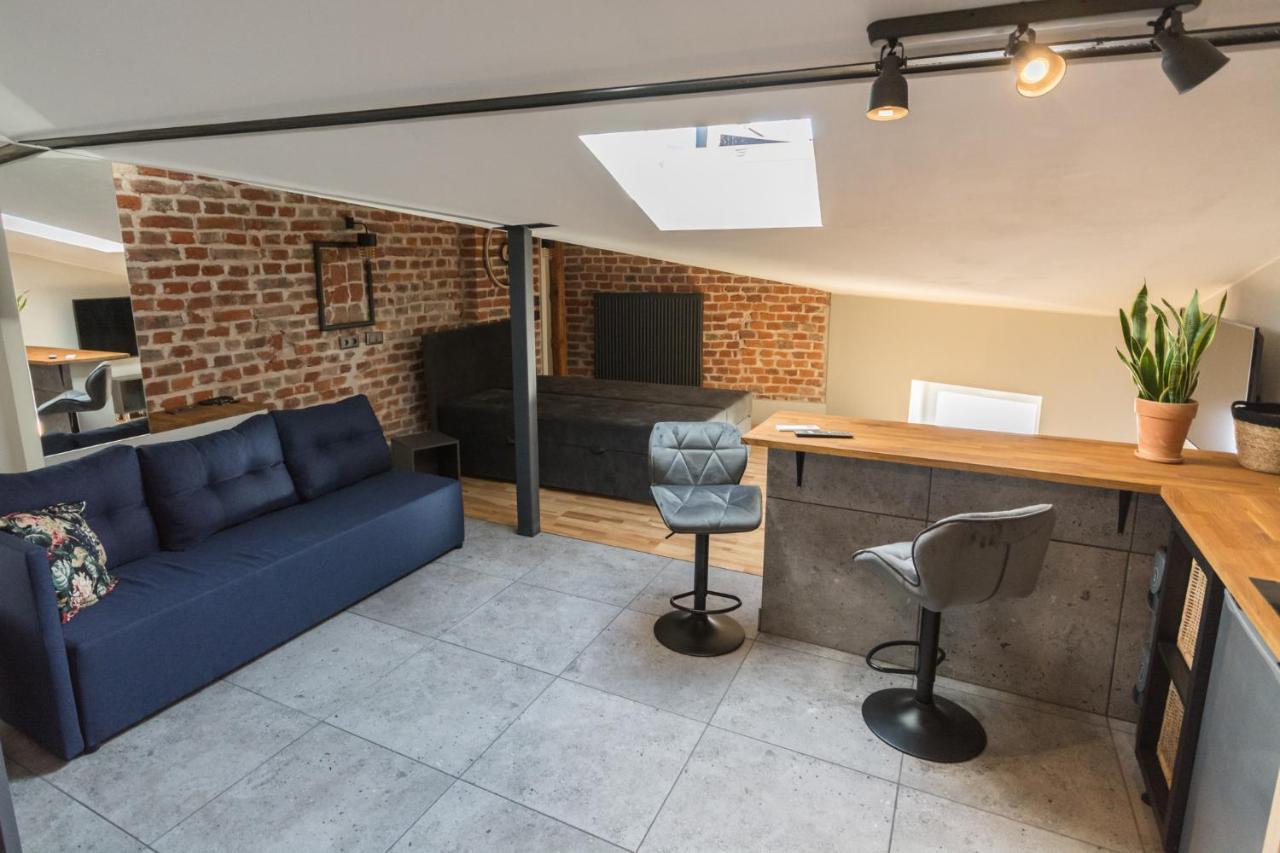 Apartamenty Fabrykanta Ksiezy Mlyn Łódź Eksteriør billede
