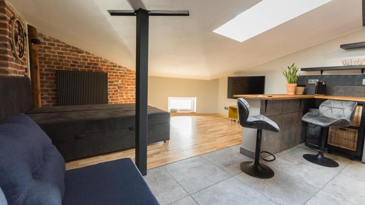 Apartamenty Fabrykanta Ksiezy Mlyn Łódź Eksteriør billede